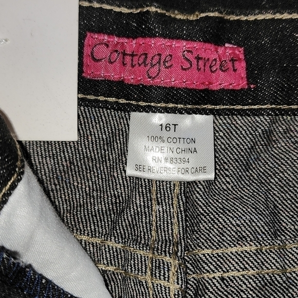 Cottage Street Woman's Jeans Straight leg Size 16 Nwt - Picture 7 of 7